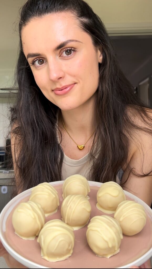 No Bake Lemon Truffles