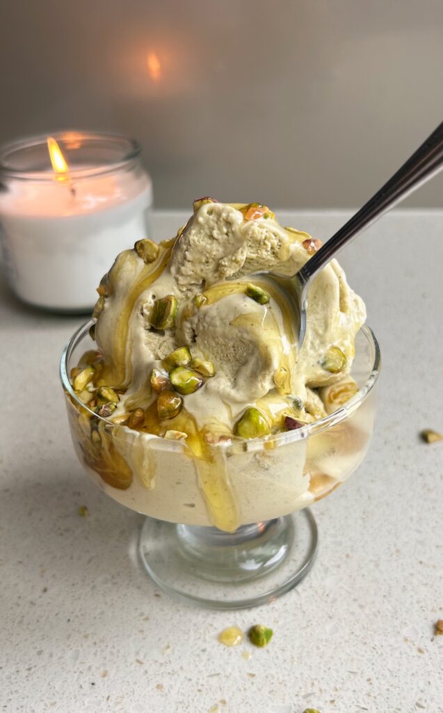 Vegan Pistachio Ice Cream