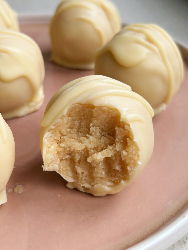 No Bake Lemon Truffles