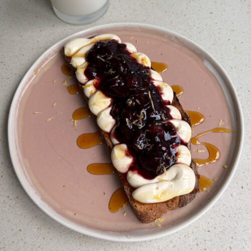 Whipped Tofu Toast