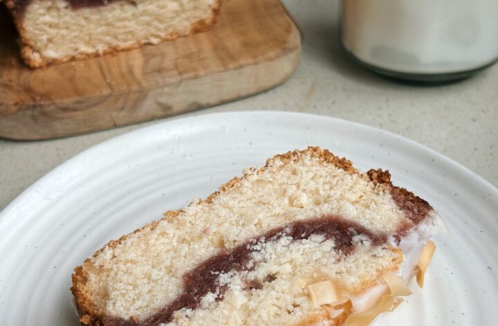 Jammy Coconut Cake (Vegan!)