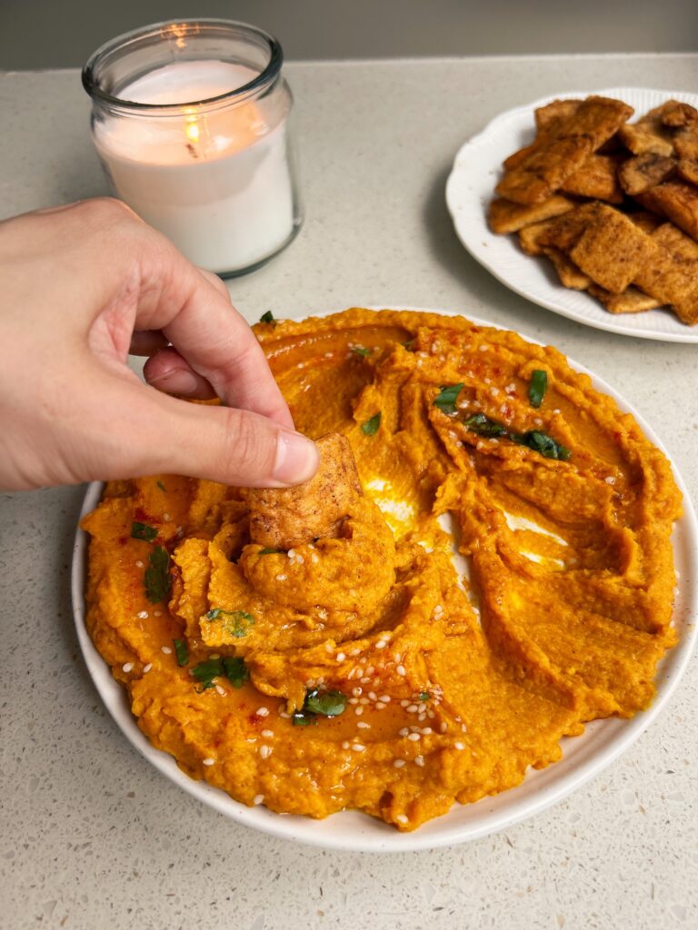 Roasted Carrot & Butterbean Dip