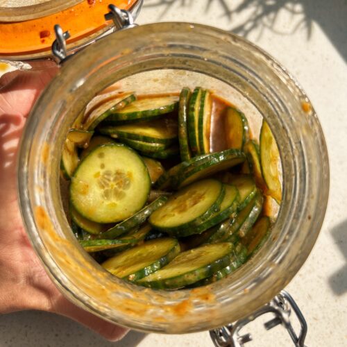 Viral Cucumber Salad