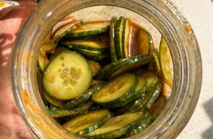 Viral Cucumber Salad