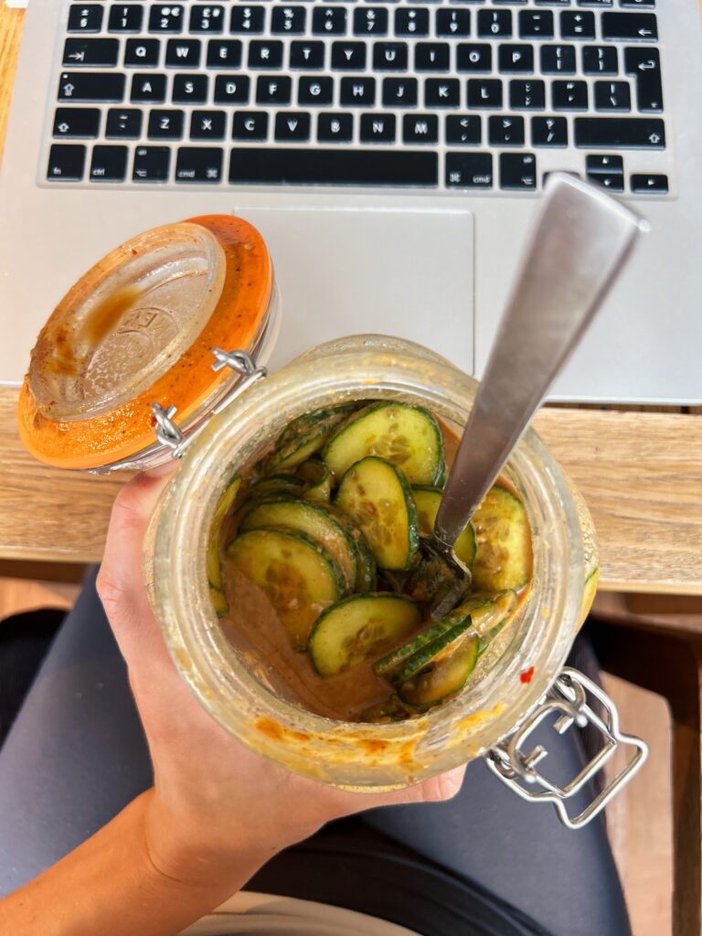 Viral Cucumber Salad