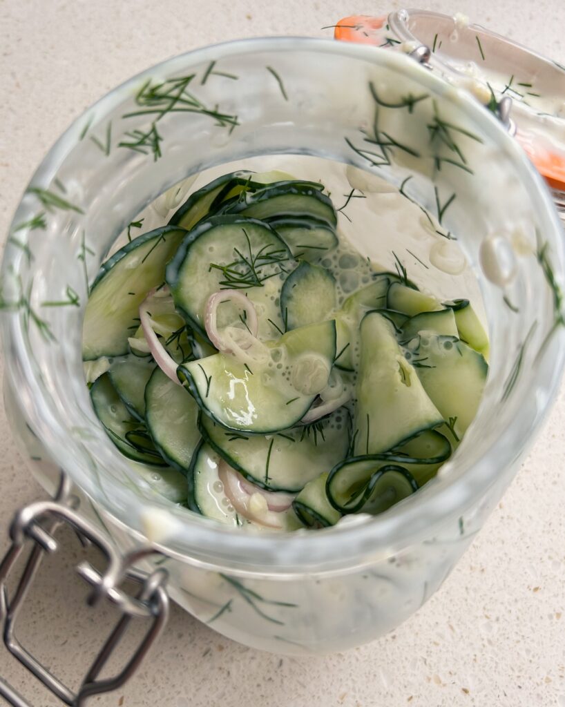 Creamy Cucumber Salad