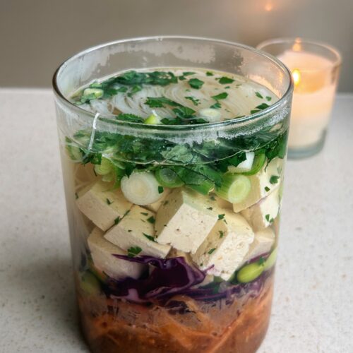 Instant Jar Peanut Noodles