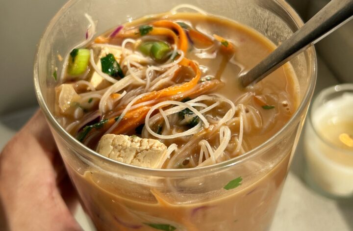 Instant Jar Peanut Noodles