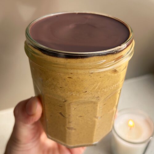 Pumpkin Blended Oats (with a Chocolate Shell!)