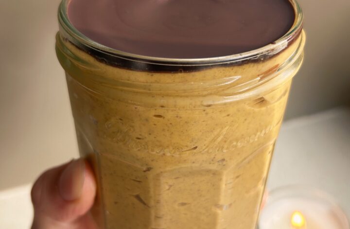 Pumpkin Blended Oats (with a Chocolate Shell!)