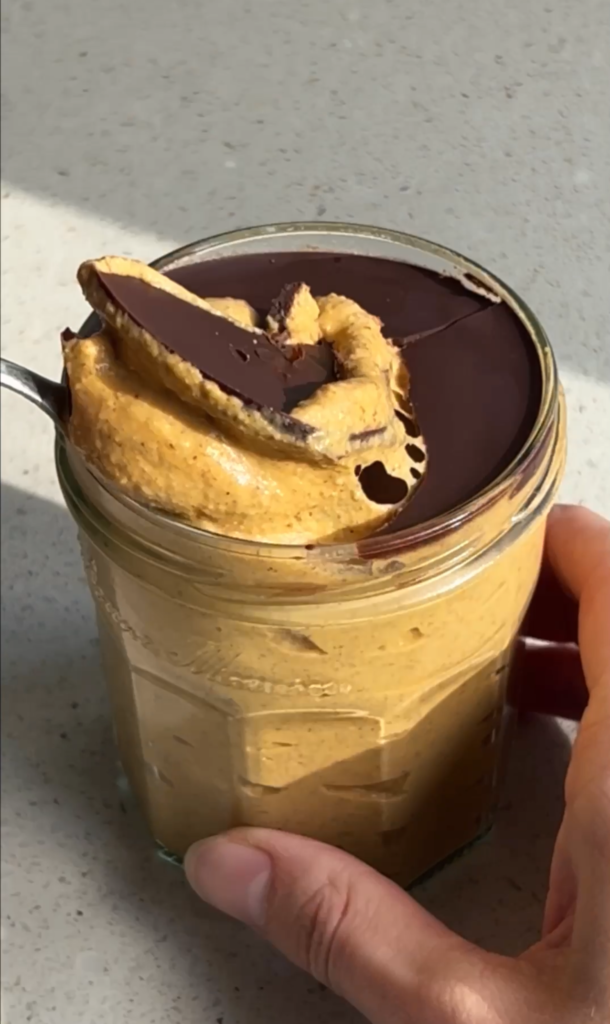 Pumpkin Blended Oats (with a Chocolate Shell!)