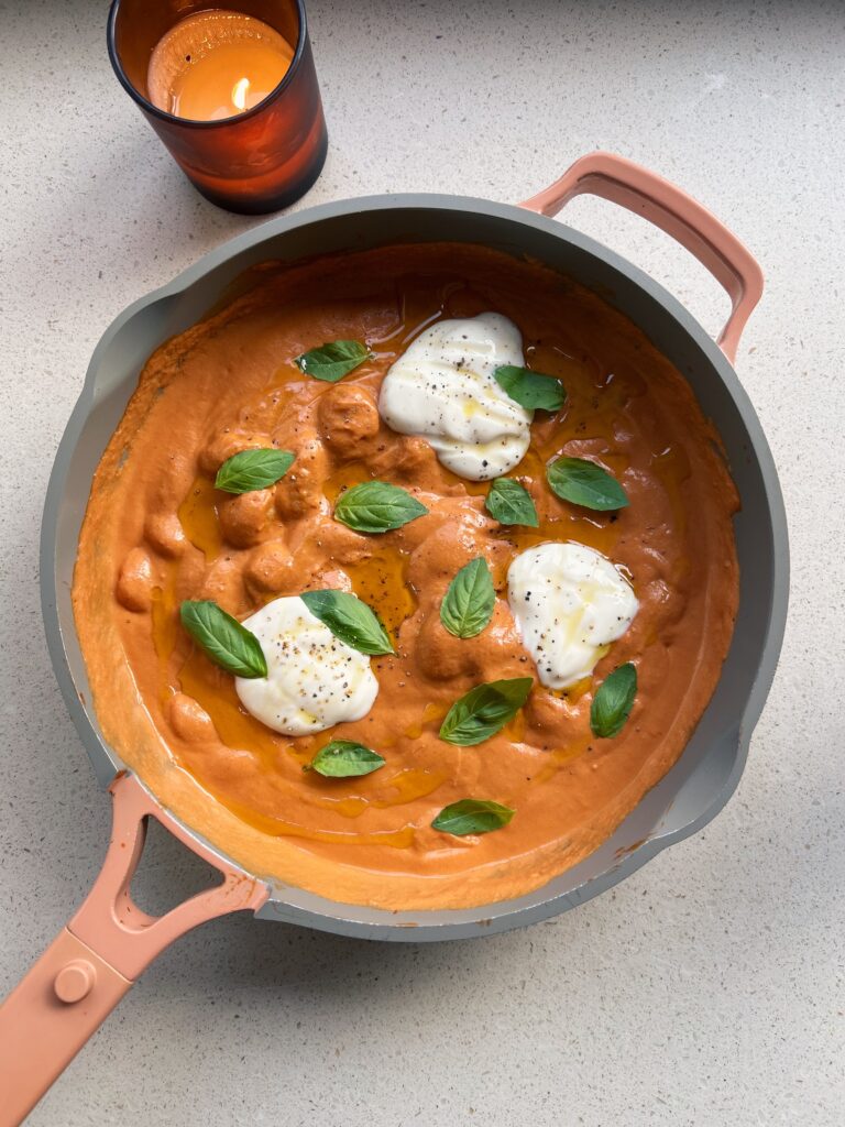 Creamy Tomato & Basil Gnocchi