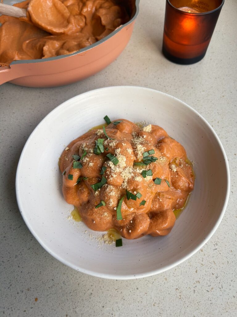 Creamy Tomato & Basil Gnocchi