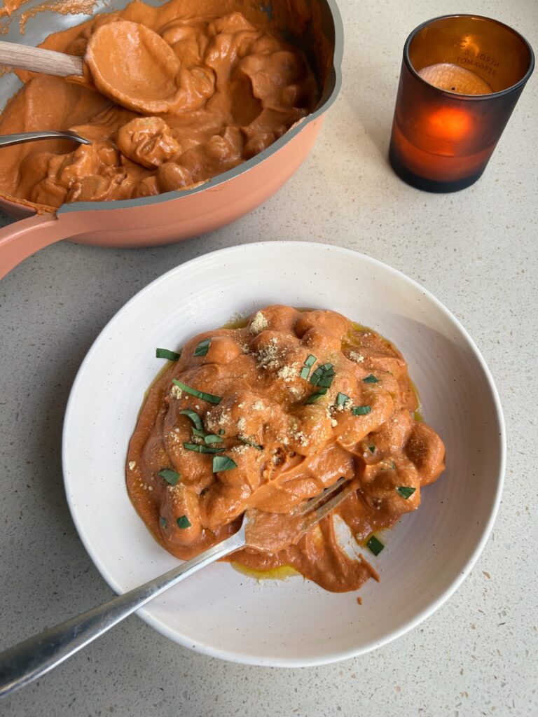 Creamy Tomato & Basil Gnocchi