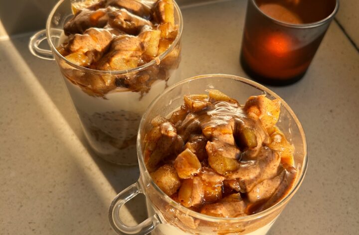 Apple Pie Overnight Oats