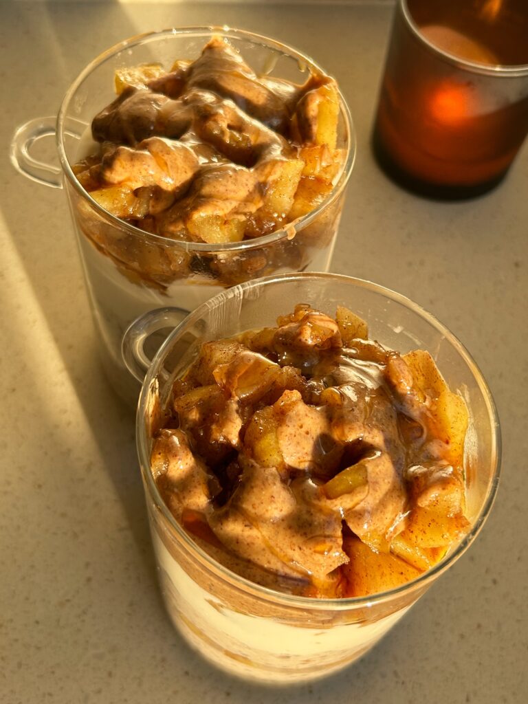Apple Pie Overnight Oats