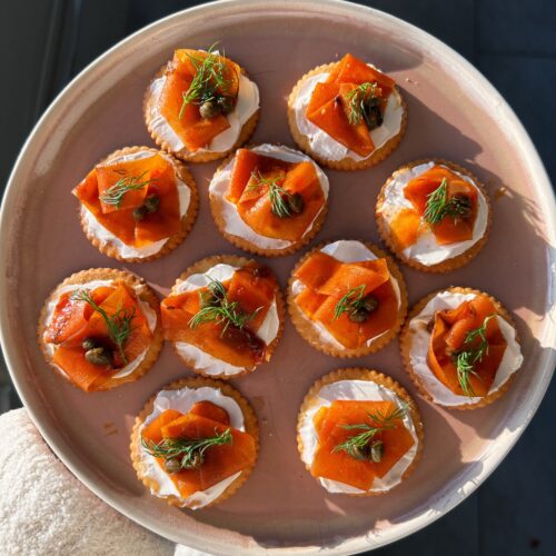 Vegan 'Smoked Salmon' Carrot Lox