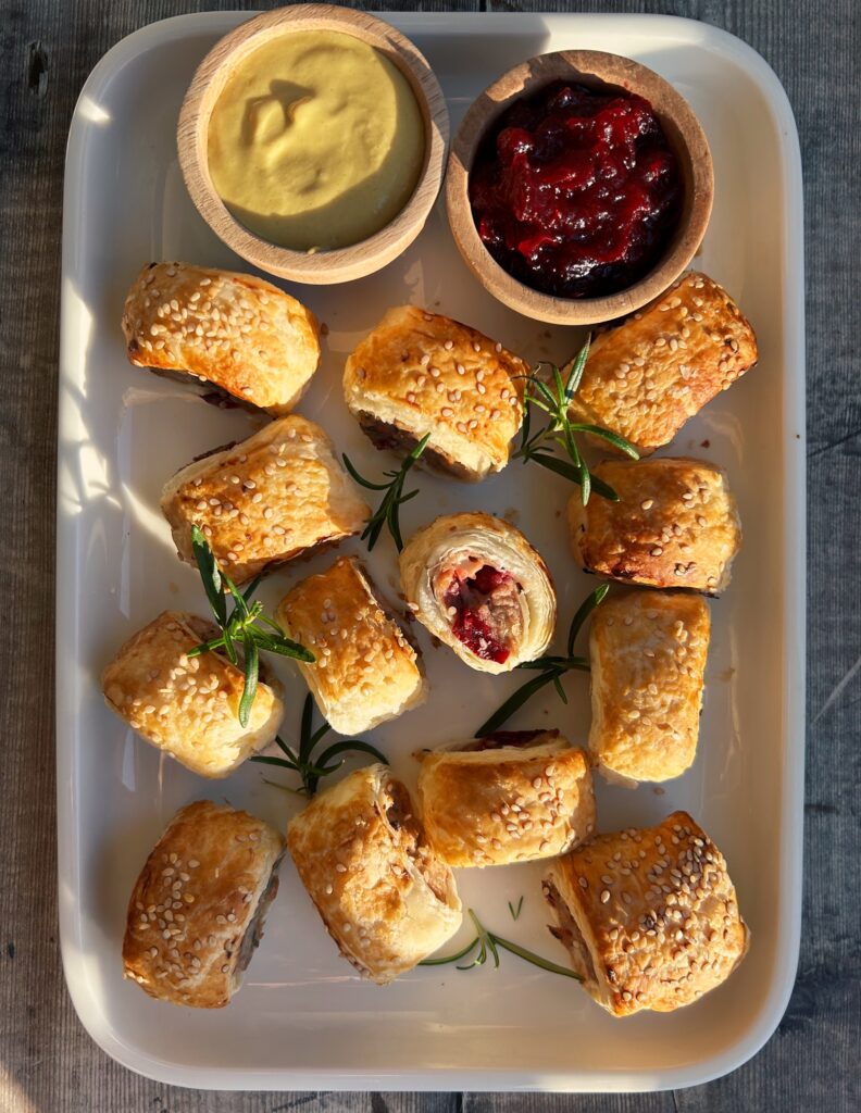 Apple & Sage Mini Sausage Rolls