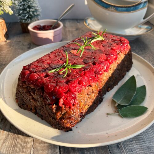Cranberry-Topped Nut Roast