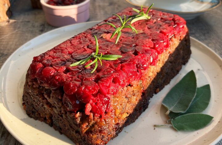 Cranberry-Topped Nut Roast
