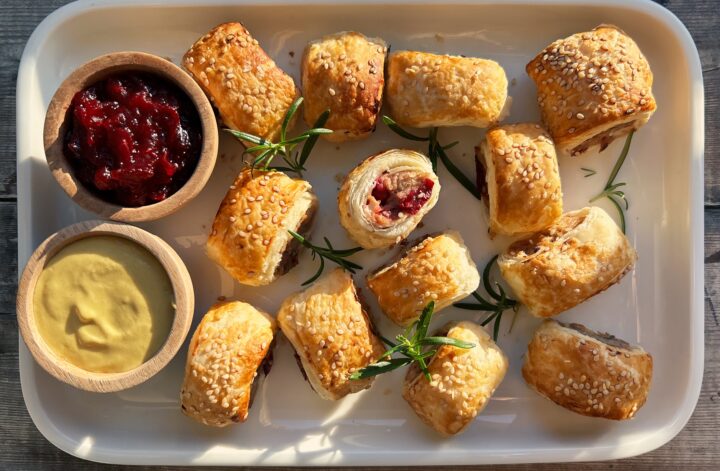 Apple & Sage Mini Sausage Rolls