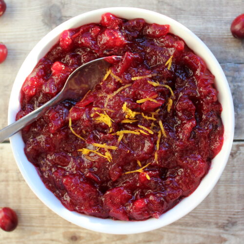 Homemade Cranberry Sauce