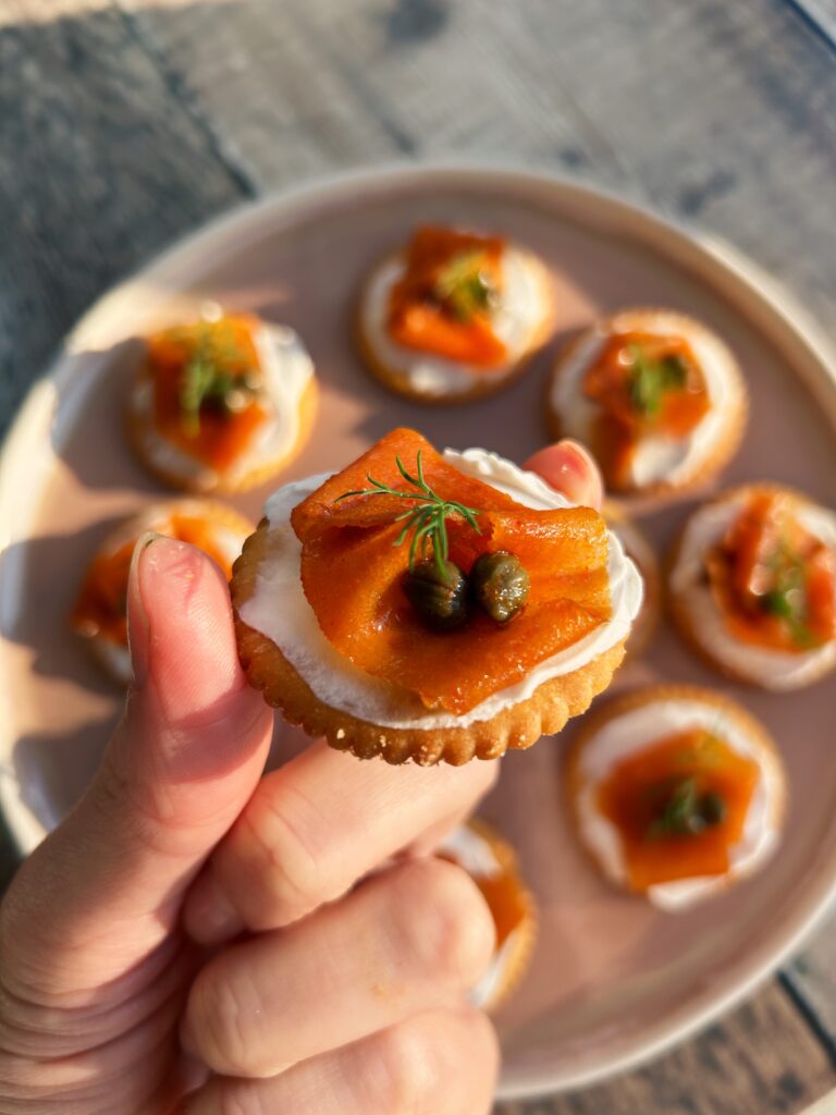 Vegan 'Smoked Salmon' Carrot Lox