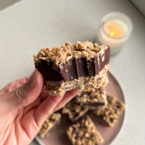 Chocolate Orange Fudge Bars