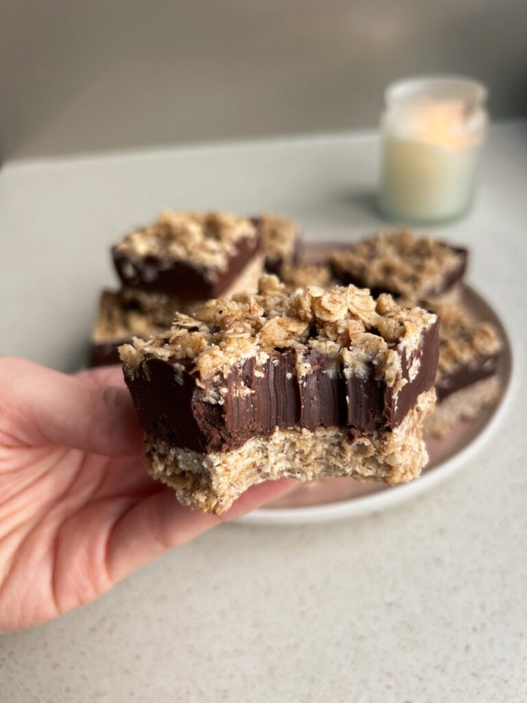 Chocolate Orange Fudge Bars