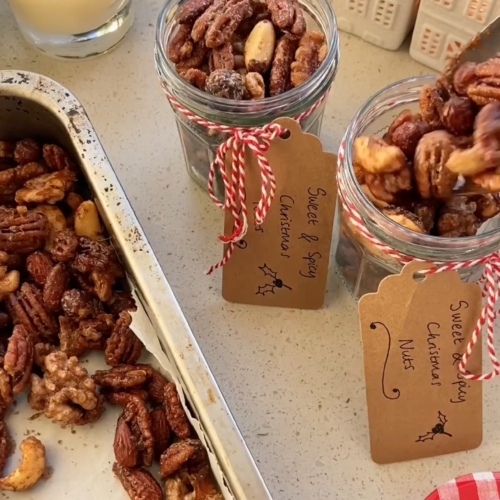 Spiced Candied Christmas Nuts