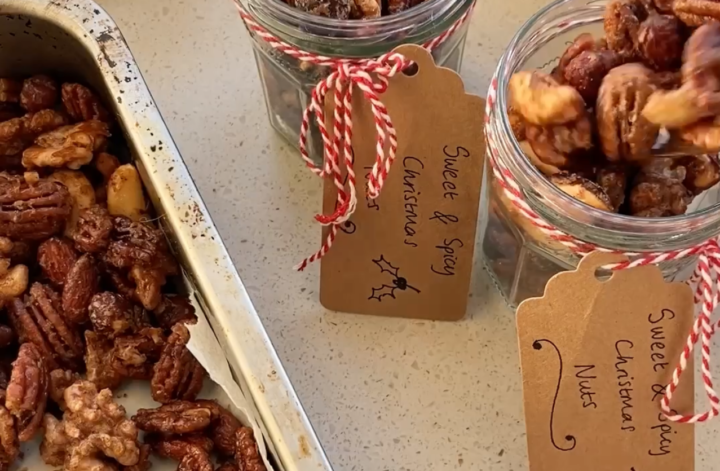 Spiced Candied Christmas Nuts