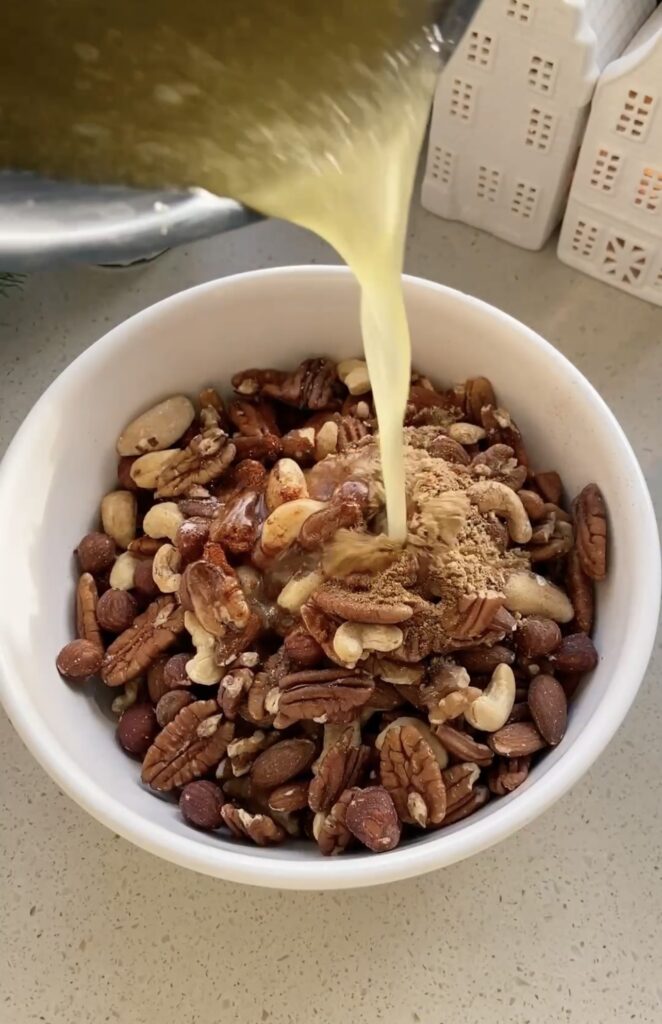 Spiced Candied Christmas Nuts