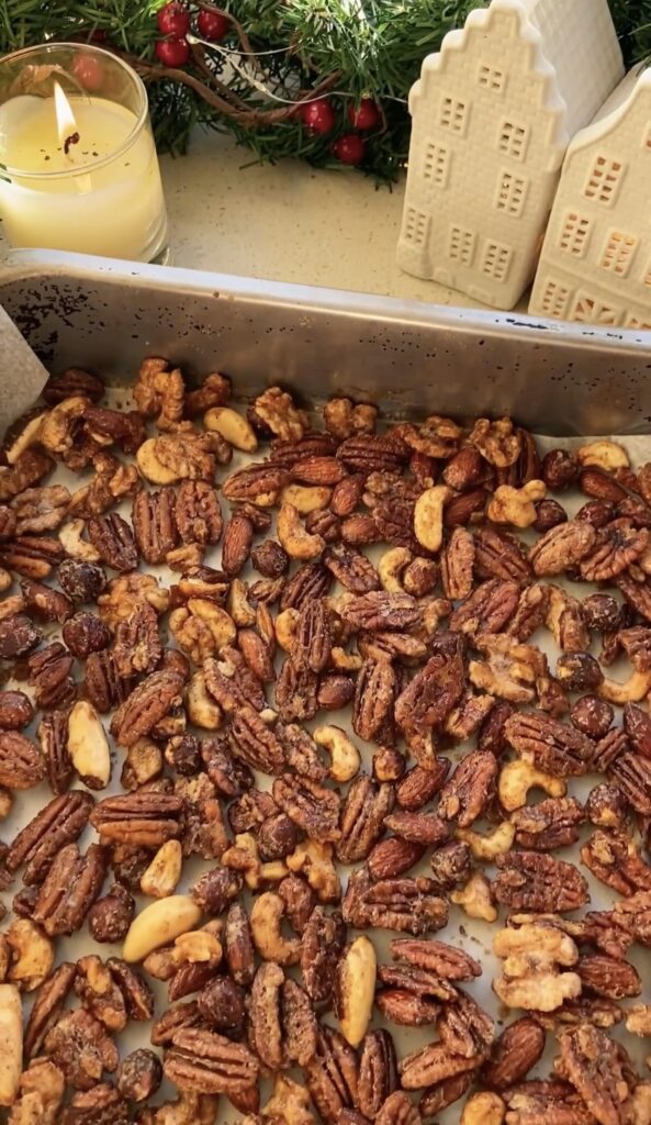 Spiced Candied Christmas Nuts