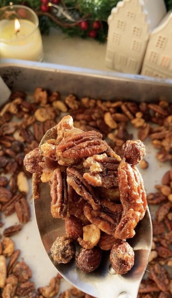 Spiced Candied Christmas Nuts