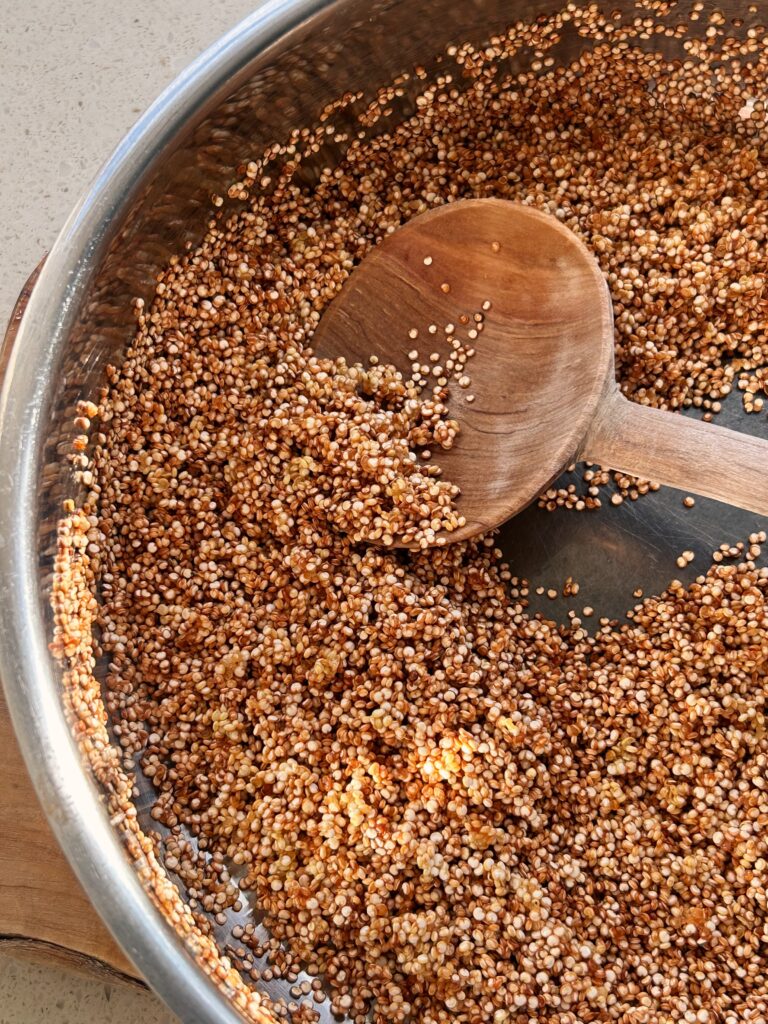 Popped Quinoa