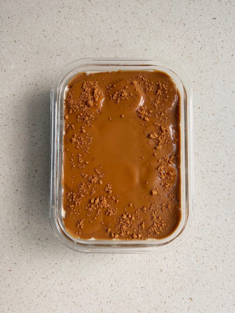 Biscoff Banana Overnight Oats