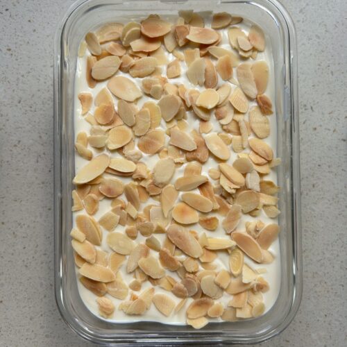 Almond Croissant Overnight Oats