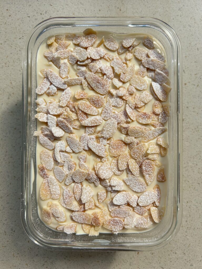 Almond Croissant Overnight Oats