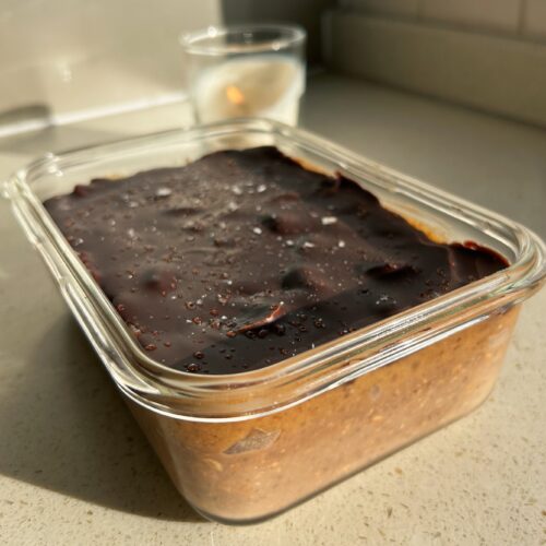 Snickers Overnight Oats