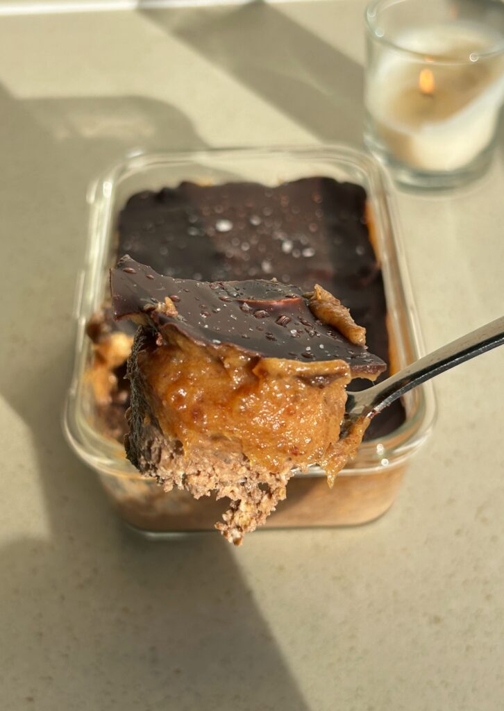 Snickers Overnight Oats