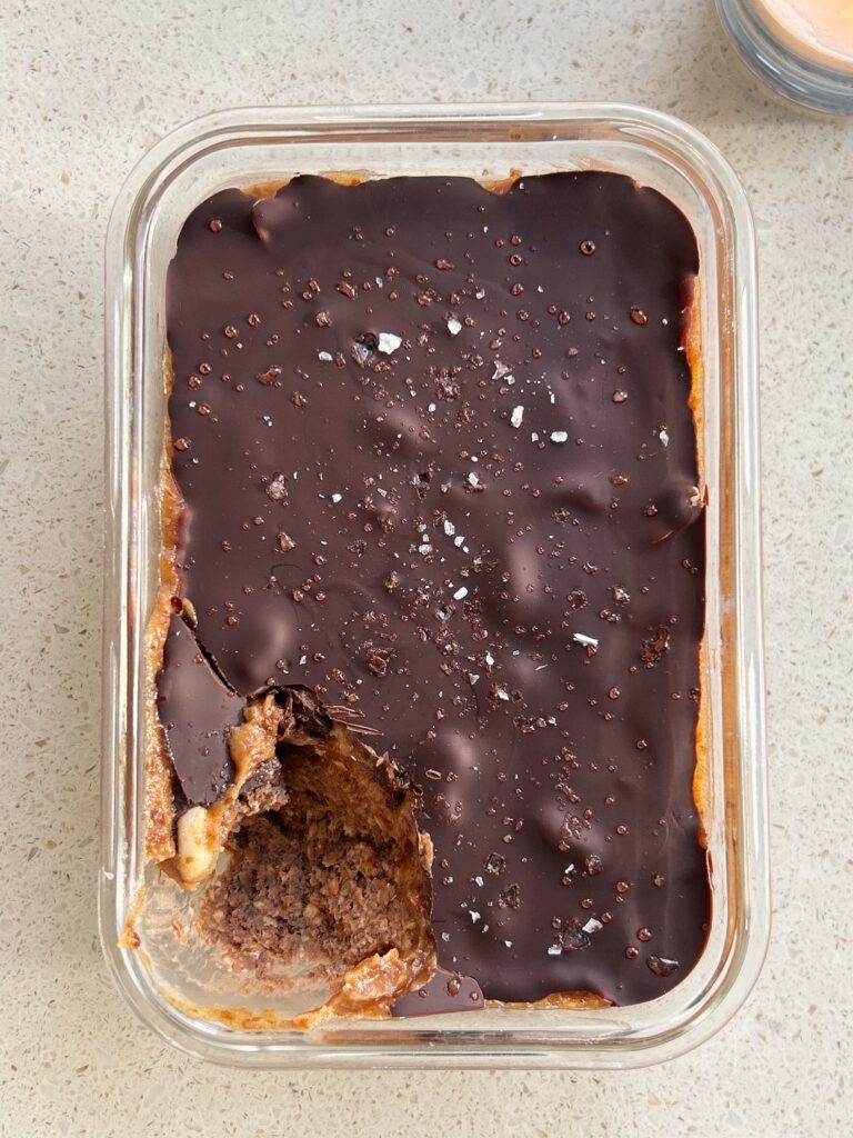 Snickers Overnight Oats